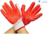 high quality heavy duty latex rubber hand gloves for feet rubber coated gloves