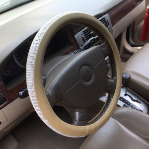 High quality lady rhinestone gem stone car steering wheel cover