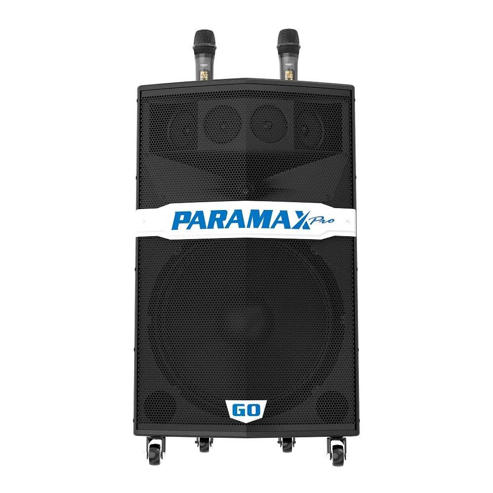 High Quality Mobile Trolley Speaker Karaoke Player Name GO 300 With 1 Year Warranty  From Viet Nam