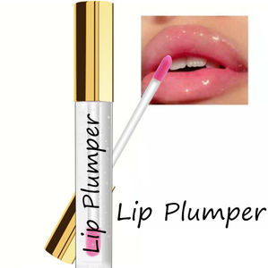 High quality natural  private label vegan clear lip plumper gloss