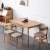 Import High Quality Nordic Style Leisure Designs Home Furniture Room Furniture Retractable Wood Dining Table from China