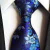 High quality paisley polyester silk men&#x27;s tie