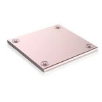 High quality Pink Silver Aluminium body fat scale smart wireless digital bathroom bmi weight scale
