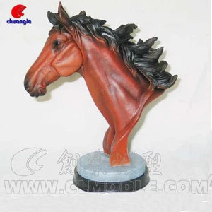 High Quality Resin Horse Heads Figurines / Other Arts Sculptures