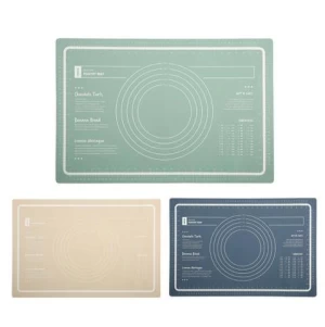 High Quality Safe Non-stick Baking Mat With Measurement Silicone Mat For Baking