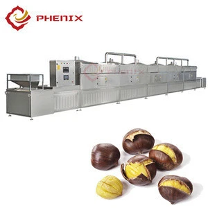 High Quality Stainless Steel Chestnut Sterilizing Microwave Drying Machine