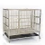Import High Quality Stainless Steel Folding Display Dog Cage Pet Dog House Indoor With Toilet from China