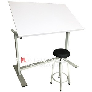 High Quality Strong School Drawing Room &amp; Outdoor Height Adjustable Drawing Table