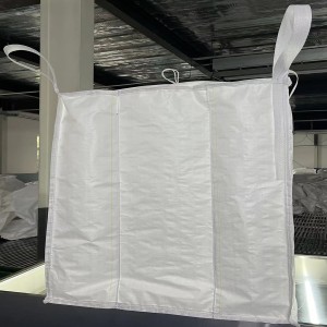 High Quality Super Sack 1000kgs Bulk Bag Baffle White FIBC Jumbo Bag 1ton PP Big Bag