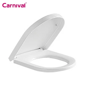High quality toilet accessories flushable cool toilet seat cover 028