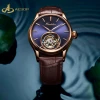 High quality Tourbillon mechanical stainless steel custom mechanical watch steel digital automatic chronograph watch