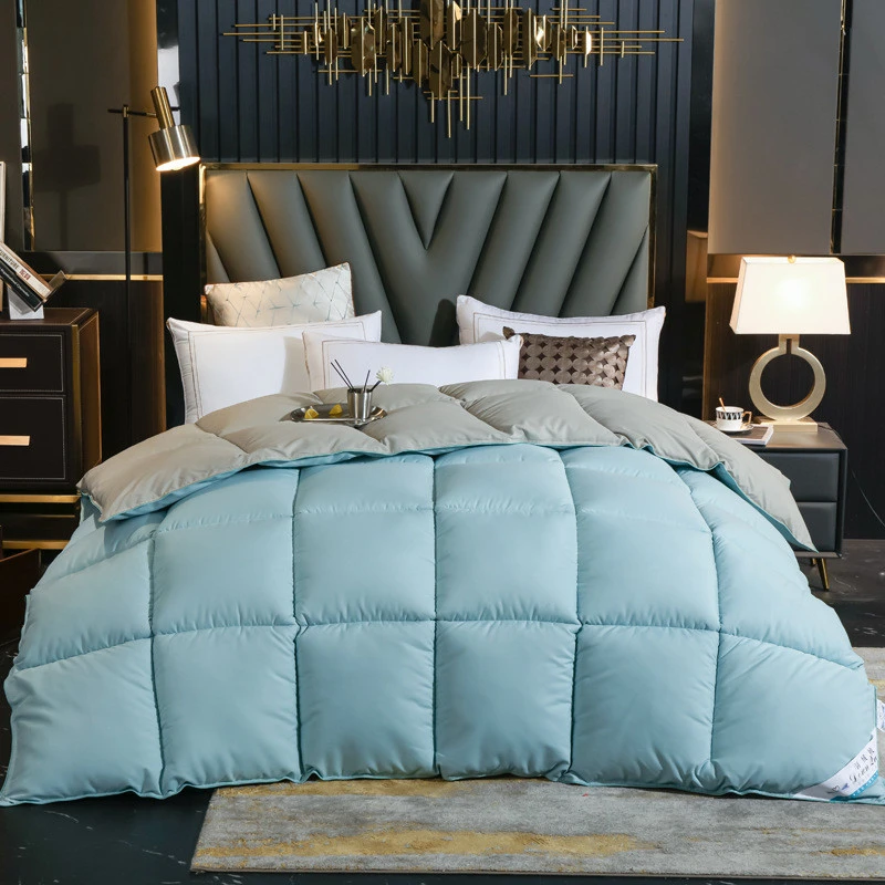High quality warm Winter king size quilts comforter set duvet edredones