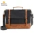 Import High Quality Waterproof Canvas And Leather Briefcase Laptop Bag For Men from China