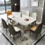Import High Quality Wholesale Home Dining Room Furniture Marble Desktop Modern Dining Table Set from China