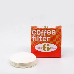 High Standard Factory Directly Supply Wholesale Coffee Filter Paper, Number  6  Filter Paper
