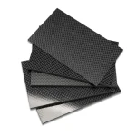 High strength 3k diagonal matte prepreg carbon fiber sheet material for CNC drone frame components
