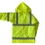 Import High visibility industrial reflective safety hooded waterproof reflector jackets coat rain coat waterproof from China
