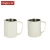 Import Highwin Factory White Painting Stainless Steel Canister French Press Burr Coffee Grinder Manual  Coffee Tea Cup Sets from China