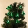 Holiday Decoration Indoor Lights 3D Paper Christmas Tree LED String Light Battery Operated