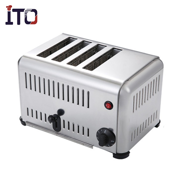 Home Appliance Stainless Steel 4 Slice Bread Toaster