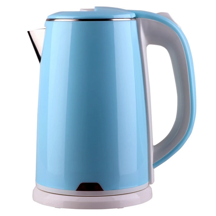 Home appliances boil water fast multi-color fast 1.8 L Double Wall Plastic electric kettle  water