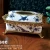 Import Home Decoration/Ornament Luxury Unique Ceramic/Pottery Antique Classical Napkin/Paper Holder Blue and White Porcelain Tissue Box from China