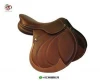 Horse  Jumping Saddle  Custom  Made  Designs real Leather Seat racing Horse Saddles