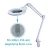 Import Hot cakes 5 steps dimming beauty device desk clamp changeable glass lens magnifying LED lamp from China