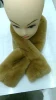Hot product ladies top quality rex rabbit fur scarf for winter
