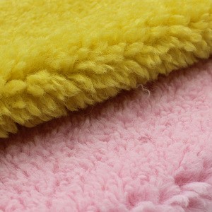 Hot sale 100% polyester plush fabric faux modacrylic fur material