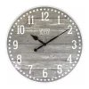 Hot Sale Factory Direct Creative Wall Black Wood Decorative Clock