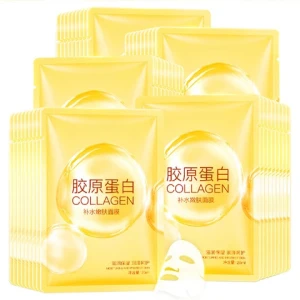 Hot Sale Factory Price Collagen Whitening Moisture Face Mask  Hydrating Anti Wrinkle Facial Sheet Mask