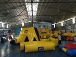 Hot sale inflatable paintball field arena/paintball bunker/paintball boxes for adults and kids
