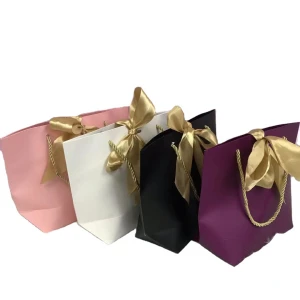 hot sale kraft paper bags clothes wholesale hair paper shopping bag vendor card paper bags custom logo reusable