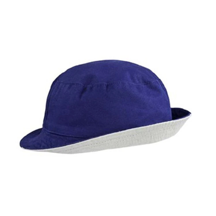 hot sale promotional two side wearing 100% cotton twill bucket hat