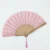 Import Hot sale White lace wood foldable fan nature wooden art craft painted hand fan for women wedding from China