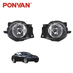 Hot Sales Metal Black Auto Car Foglight Fog Lamp For FOR  SERIES 06-09