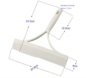 Hot sell glass wiper cleaner white head plastic window squeegee can match with telescopic handle