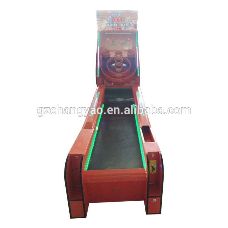 Hot selling Arcade Adventure Bowling Game Machine Mini Ball Single Player
