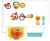 Import hot selling cartoon animal shape safety material baby hand rattle set for newborn from China