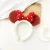 Import Hot Selling Cartoon Mickey Headbands Cute Plush Face Wash Hairbands Bow Women Makeup Head Band Hair Accessories from China