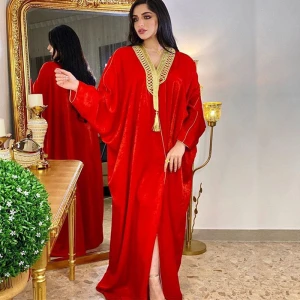 Hot selling casual dresses for muslim new dress designs girls muslim simple elegant dress Arabian Islamic Clothing Muslim