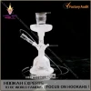 hot selling colored al fakher glass hookahs shisha with leather box