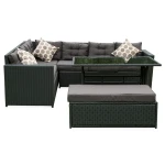 Hot selling design patio furniture sets wicker outdoor furniture garden set