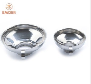 hot selling good quality mini  stainless  steel funnel  Canning jar bottle  Funnel with Handle