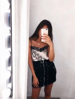 hot selling good quality  printed lace stitching camisole 2020 new arrivals women clothing  vest
