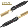 Hot Selling Hair Straight High Quality Heat Hair Comb Professional Mini Hair Straightener Pressing Electric Hot Comb