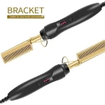 Hot Selling Hair Straight High Quality Heat Hair Comb Professional Mini Hair Straightener Pressing Electric Hot Comb