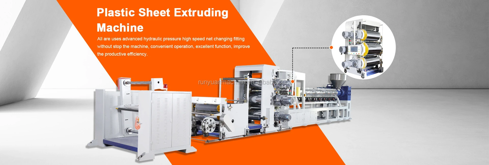 Hot Selling Plastic Extruder Machine Sheet Extrusion Machine PP Sheet Extruder