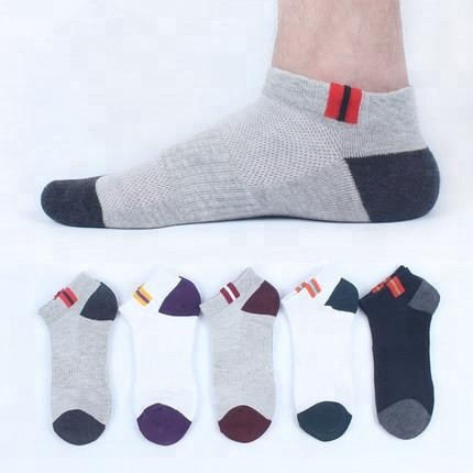 Hot selling summer thin breathable sports ankle socks mens outdoor hiking socks